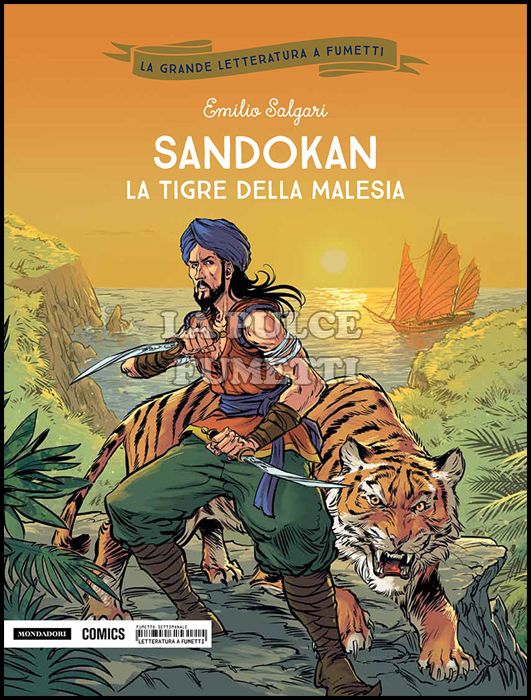 LA GRANDE LETTERATURA A FUMETTI #    11: SANDOKAN LA TIGRE DELLA MALESIA